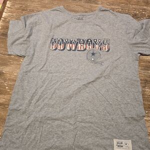 NFL Gray Dallas Cowboys Short Sleeve Tee